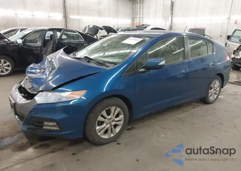 2013 Honda Insight Ex z USA, uszkodzony, nr VIN JHMZE2H76DS001104